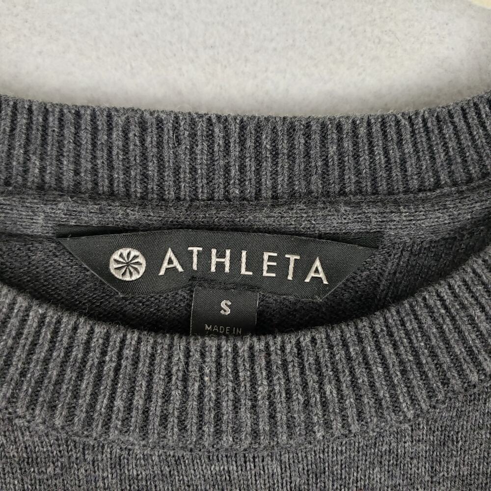 Athleta Women's S Crossback Split High Low Sweate… - image 3